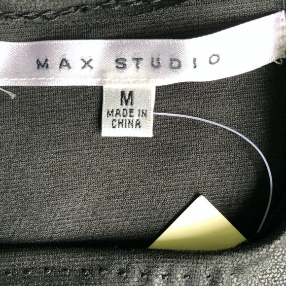 Max Studio Black Sleeveless Dress - Picture 4 of 9